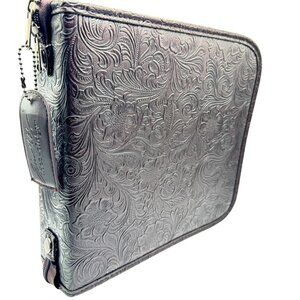 Tim Holtz New Idea-Ology Retired Stamp Storage Binder 3-D Ring Zipper Inserts